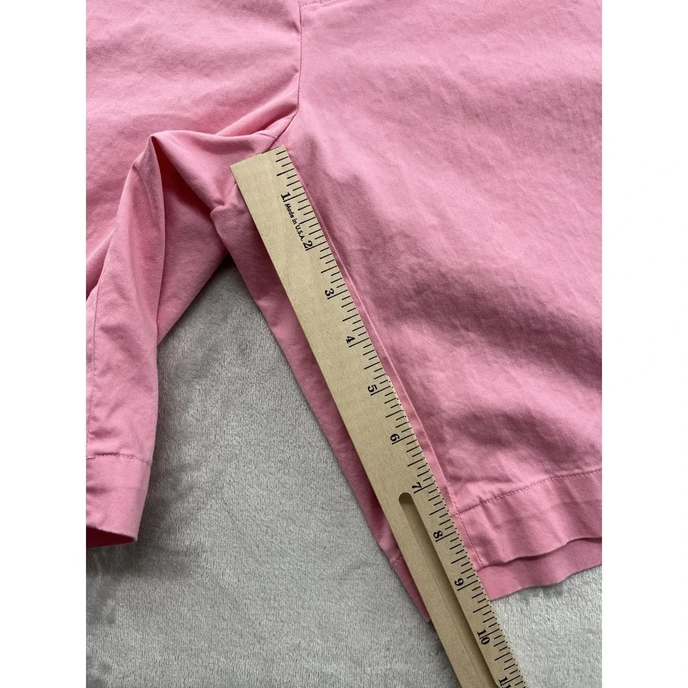 Polo Ralph Lauren Golf Short Men 30 Pink Cotton Twill Stretch 9 '' inseam Preppy